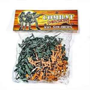 100 Piece Soldier Toys Pack