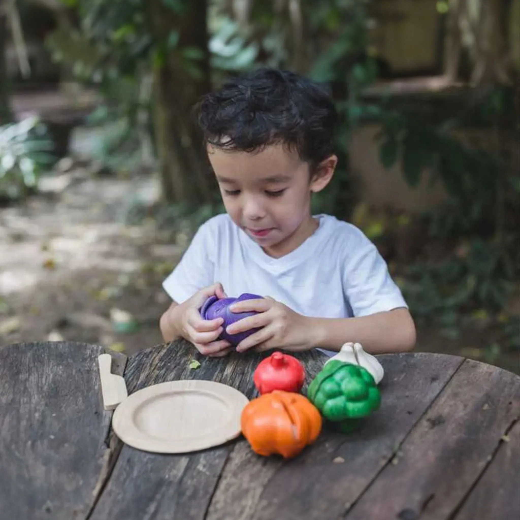 5 Colours Veggie Set