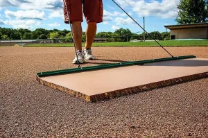 6ft x 4ft Cocoa Mat W/Level Bar