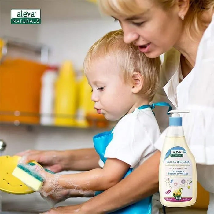 Aleva Bottle & Dish Liquid - Water Lily