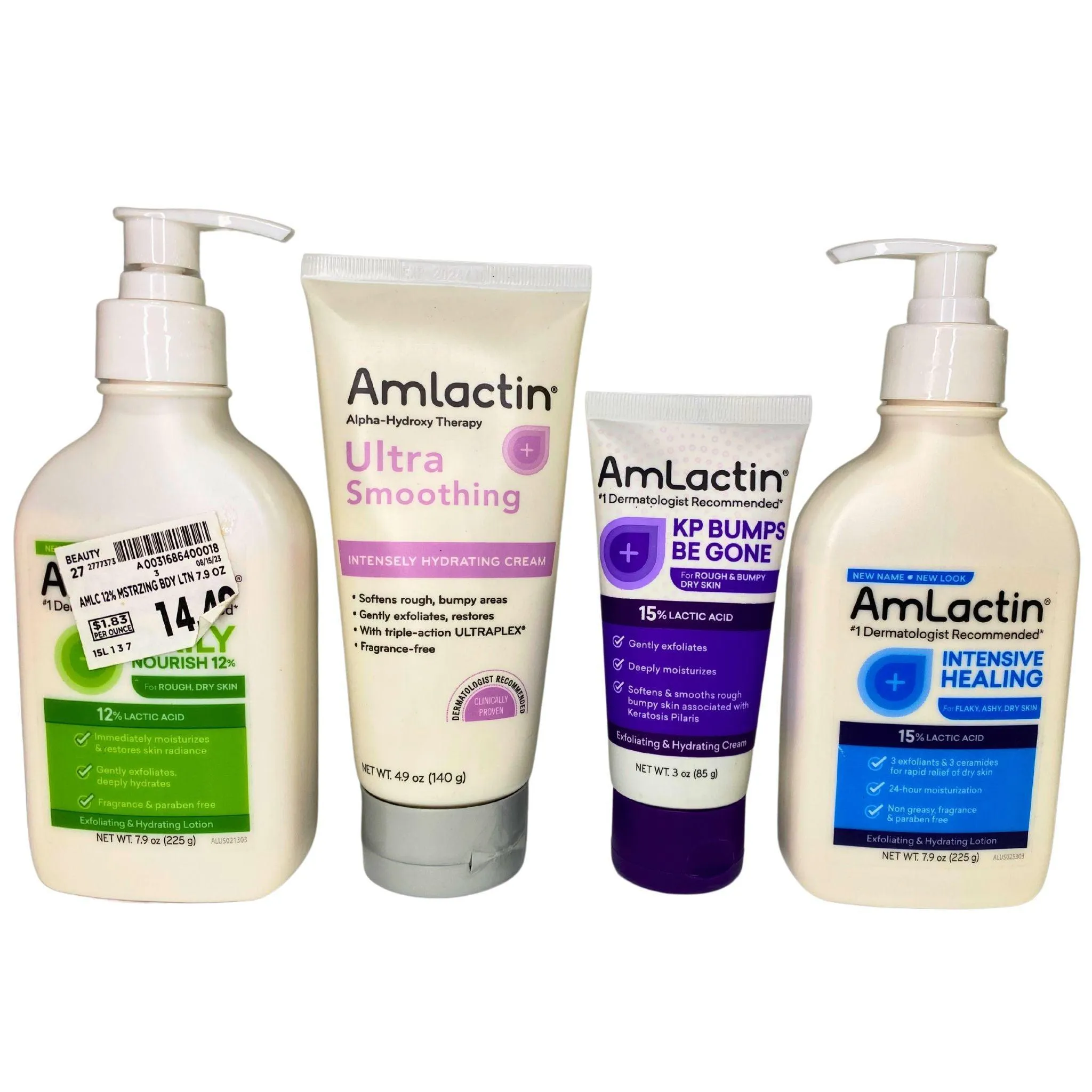 AmLactin Mix Includes Lotions & Creams (27 Pcs Lot)
