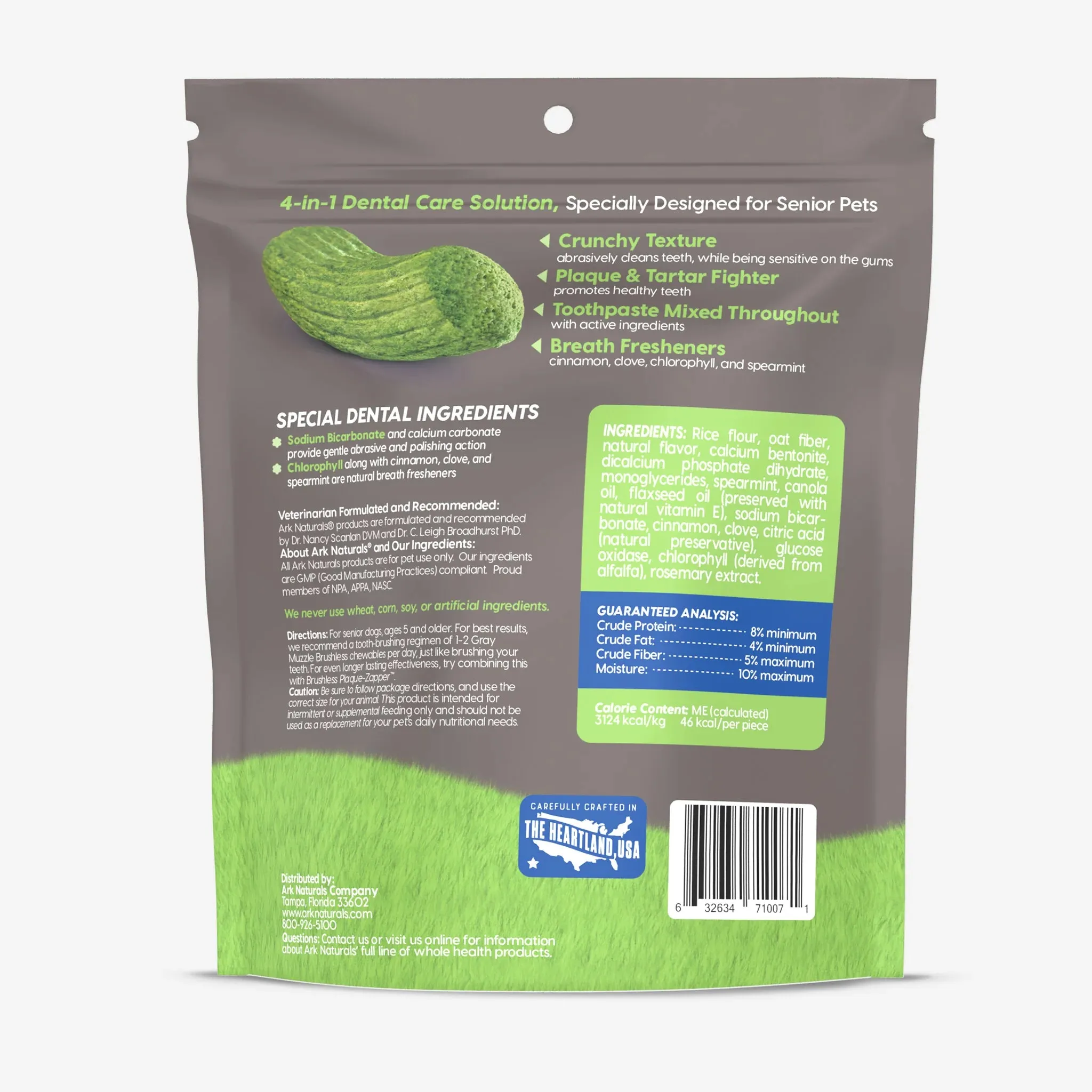Ark Naturals Gray Muzzles Breathless Brushless Toothpaste