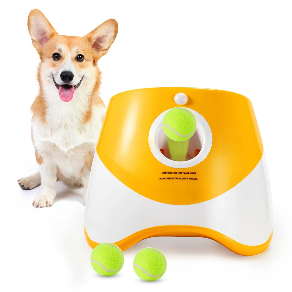 Automatic Throwing Machine  Pet Outdoor Toy Ball Dog Tennis Launcher  Dog Walking Tool