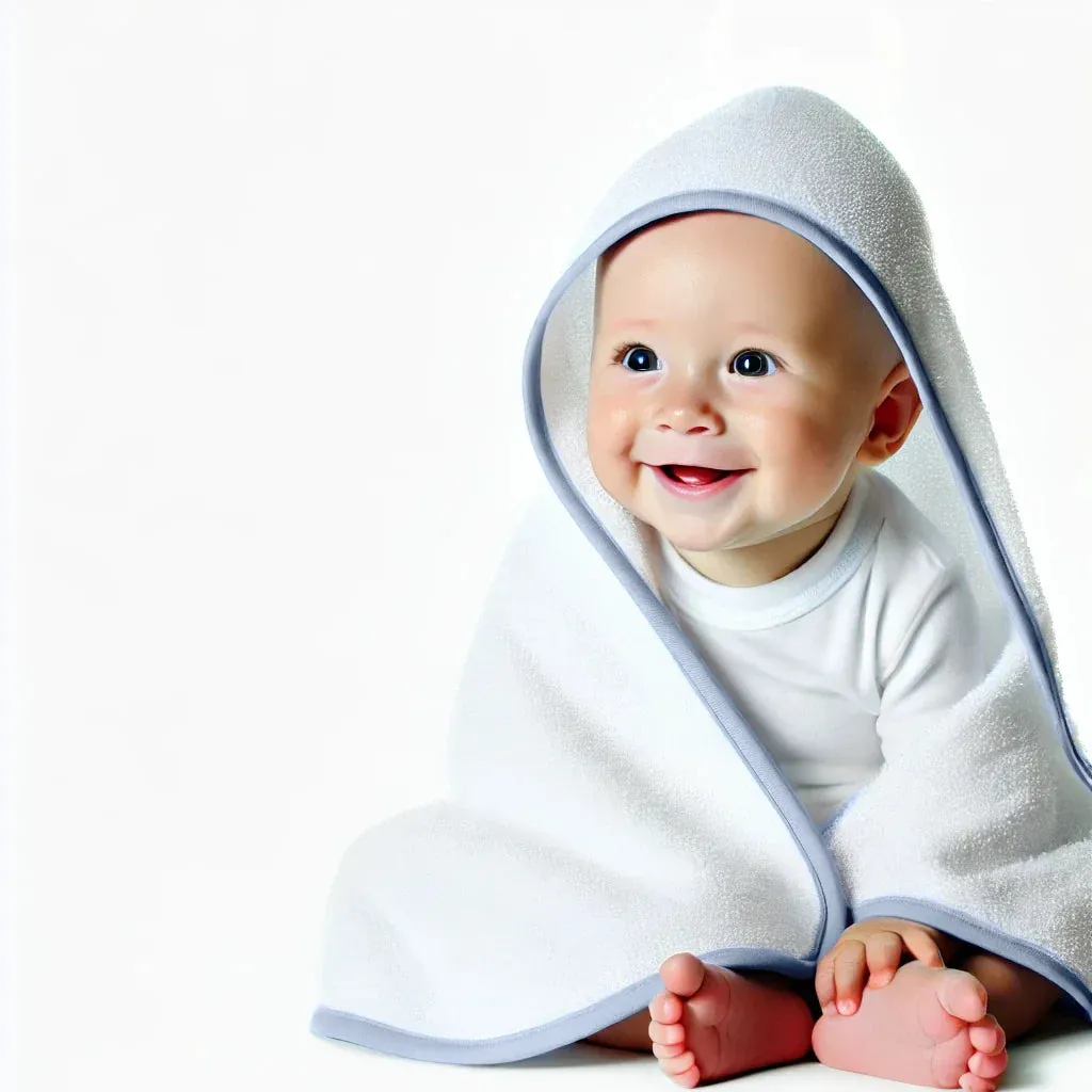 Baby Boy Hooded Towel | Kidu