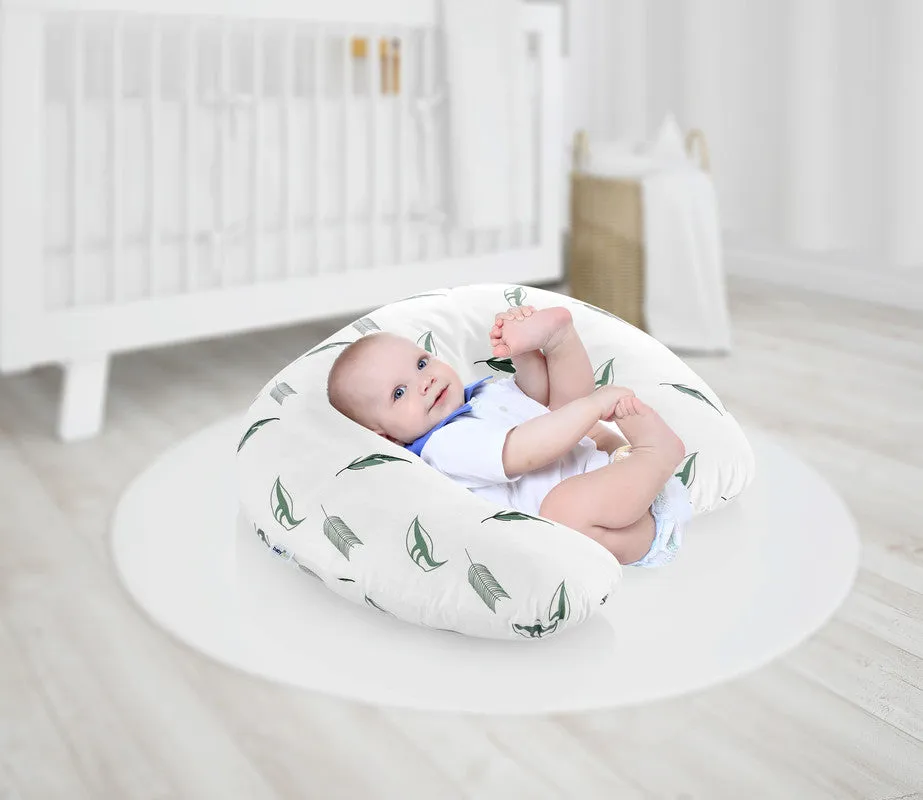 Babyjem Botanic Leaves Breast Feeding and Support Pillow, Multicolour, 0 Months 