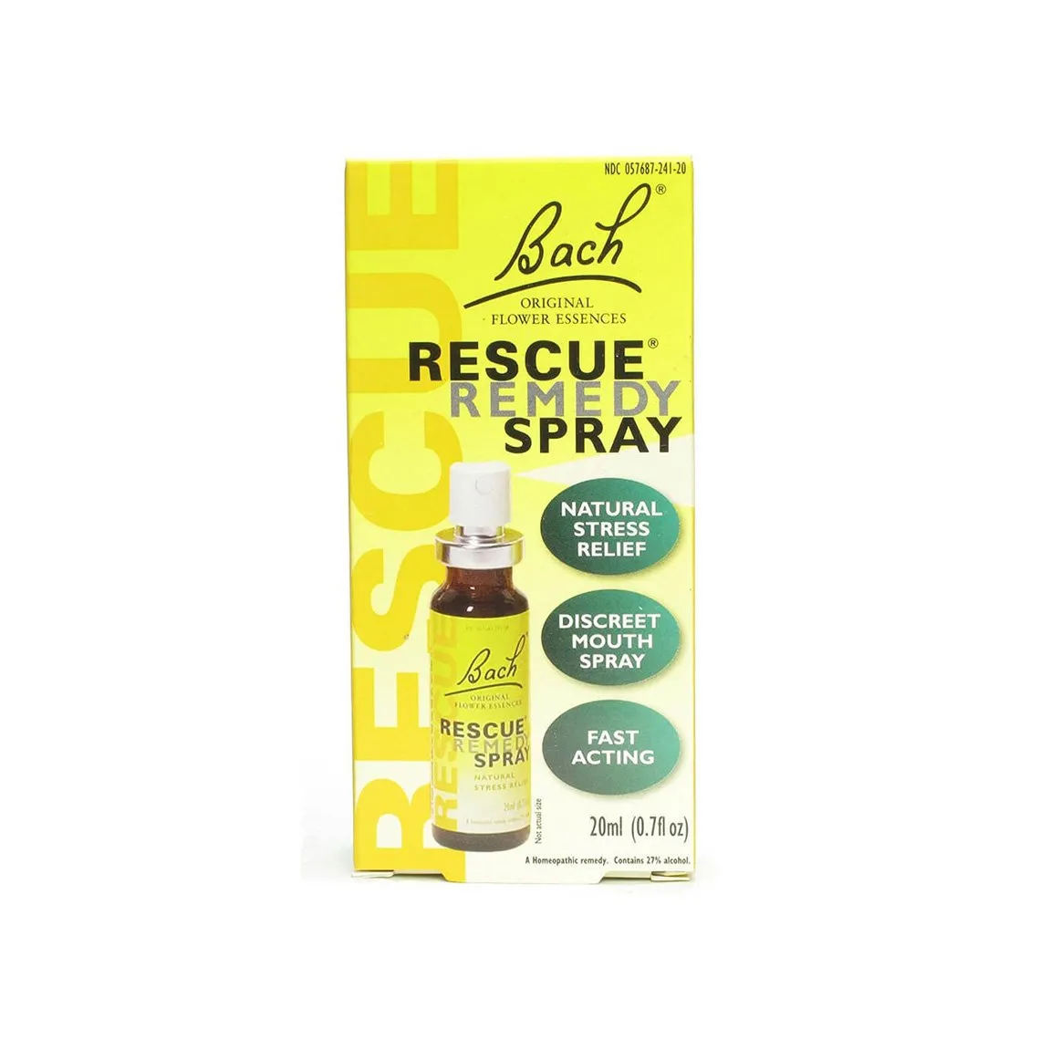 Bach Flower Remedies Rescue Remedy Natural Stress Relief for Pets