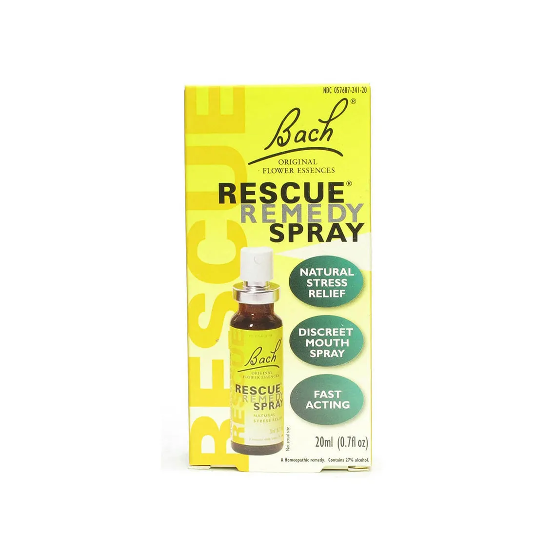 Bach Flower Remedies Rescue Remedy Natural Stress Relief for Pets