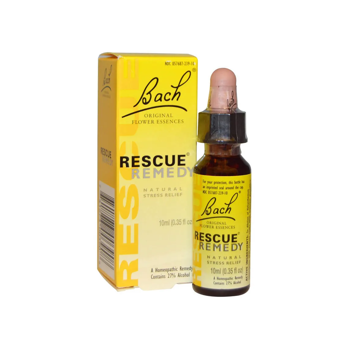 Bach Flower Remedies Rescue Remedy Natural Stress Relief for Pets