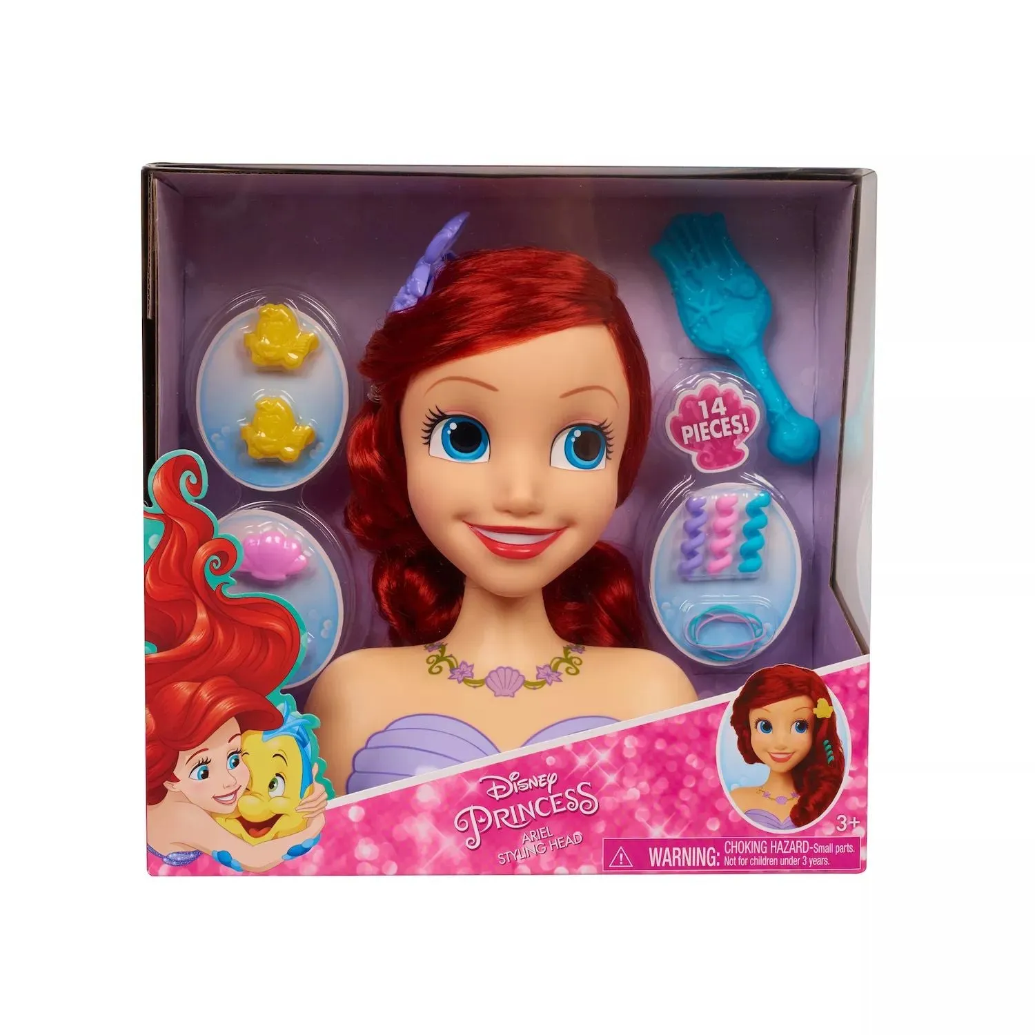 Basic Ariel Hairstyle for Disney Princesses by Just Play Just Play