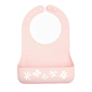 Bella Tunno Little Bites Starter Bib: Fresh Blooms