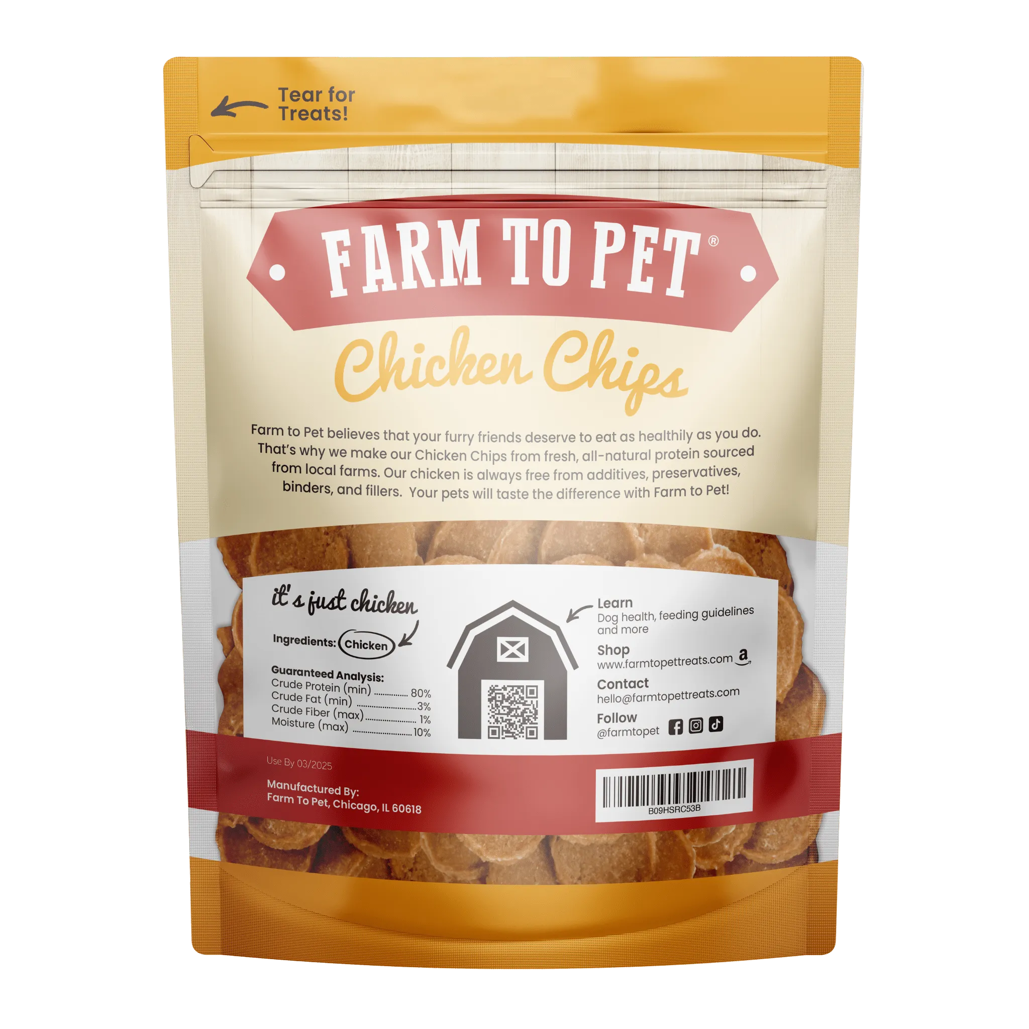 Chicken Chips for Dogs