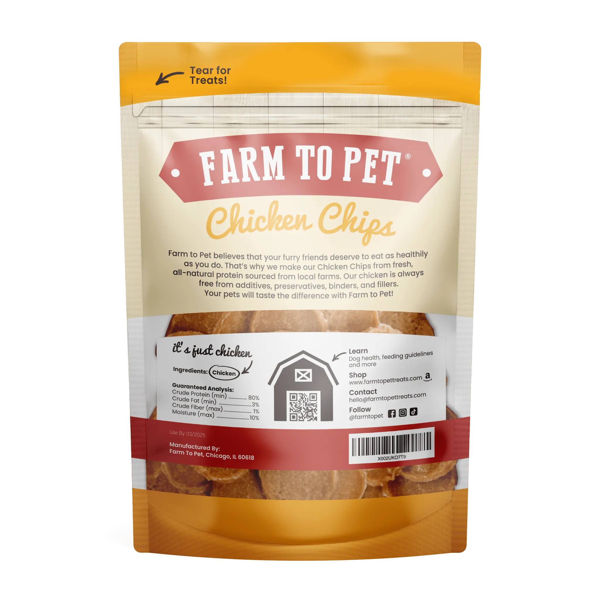Chicken Chips for Dogs