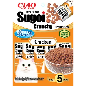 Ciao Cat Sugoi Crunchy Prebiotics Chicken 22g x 5 (P233)