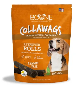 Collawags Retriever Rolls, Peanut Butter Flavor