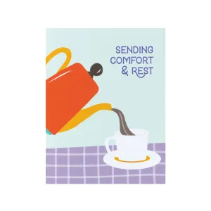 Comfort And Rest Get Well Card