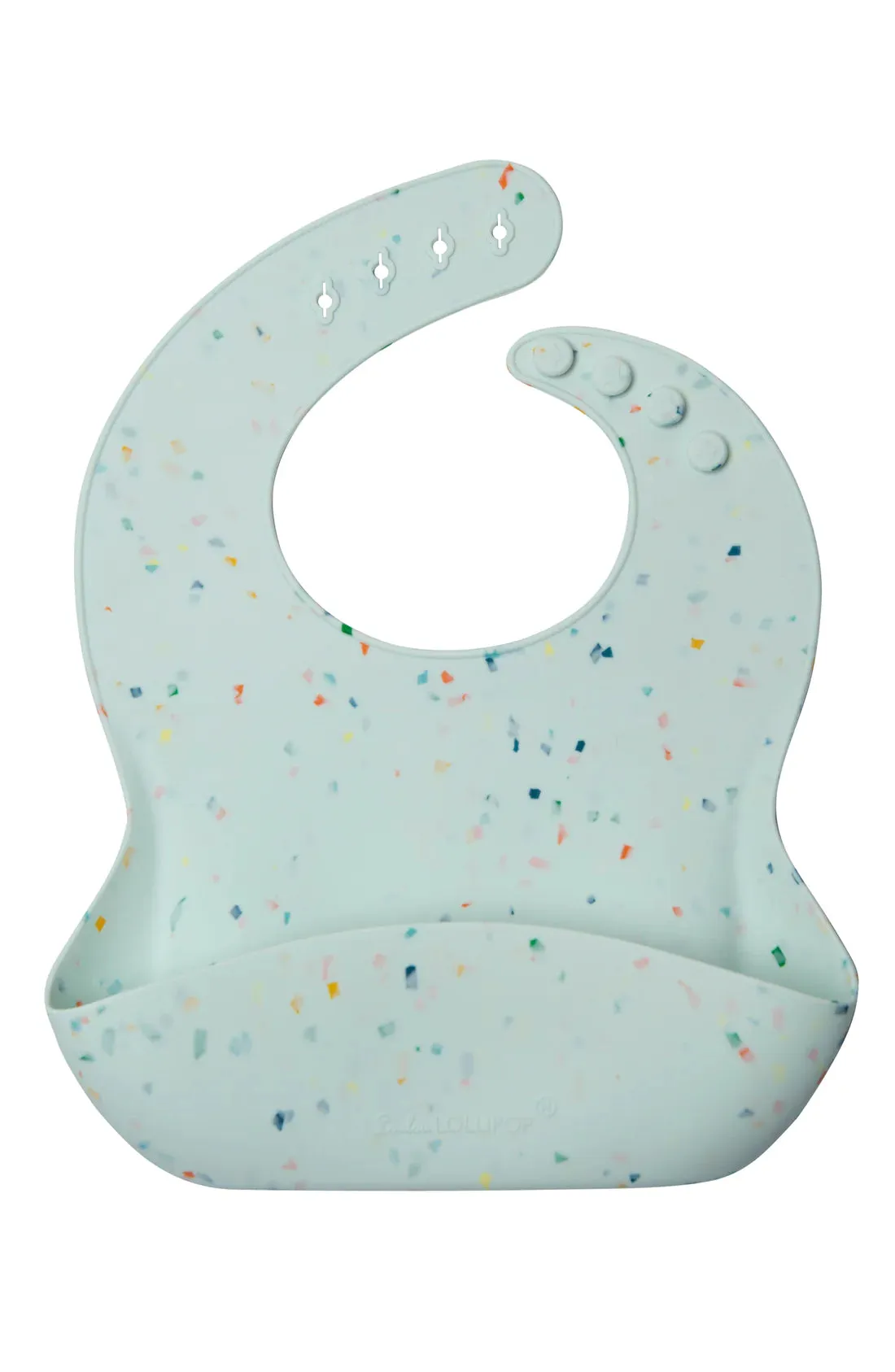 Confetti Silicone Bib