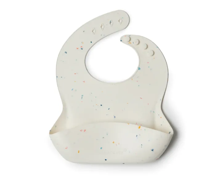 Confetti Silicone Bib