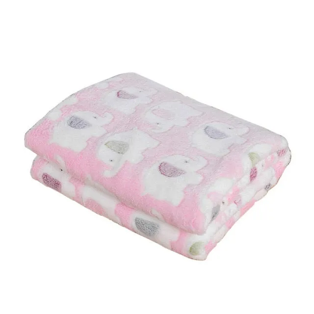 Coral Fleece Pet Super Soft Blankets