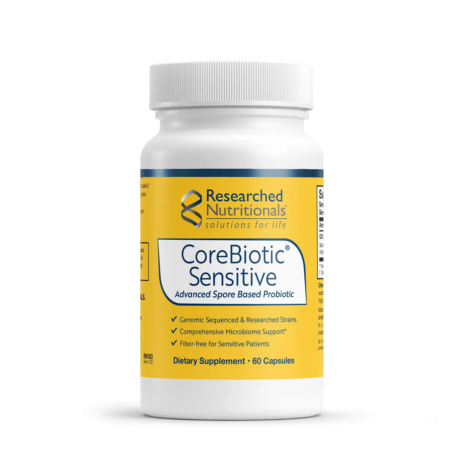 CoreBiotic® Sensitive | Spore-Based Probiotics for Sensitive Patients - 60 Capsules