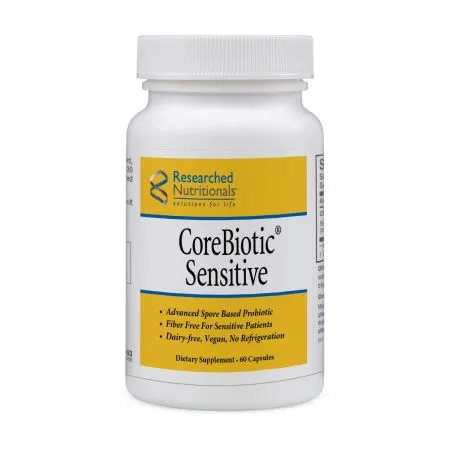 CoreBiotic® Sensitive | Spore-Based Probiotics for Sensitive Patients - 60 Capsules