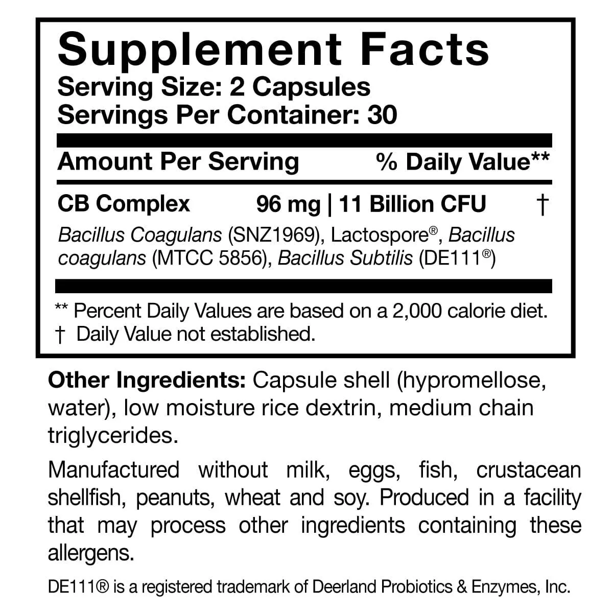 CoreBiotic® Sensitive | Spore-Based Probiotics for Sensitive Patients - 60 Capsules