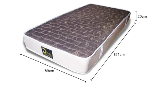 Deep Rest Ortho Bonnel Spring Mattress Medium Comfort - (75 X 35 X 8 Inches)