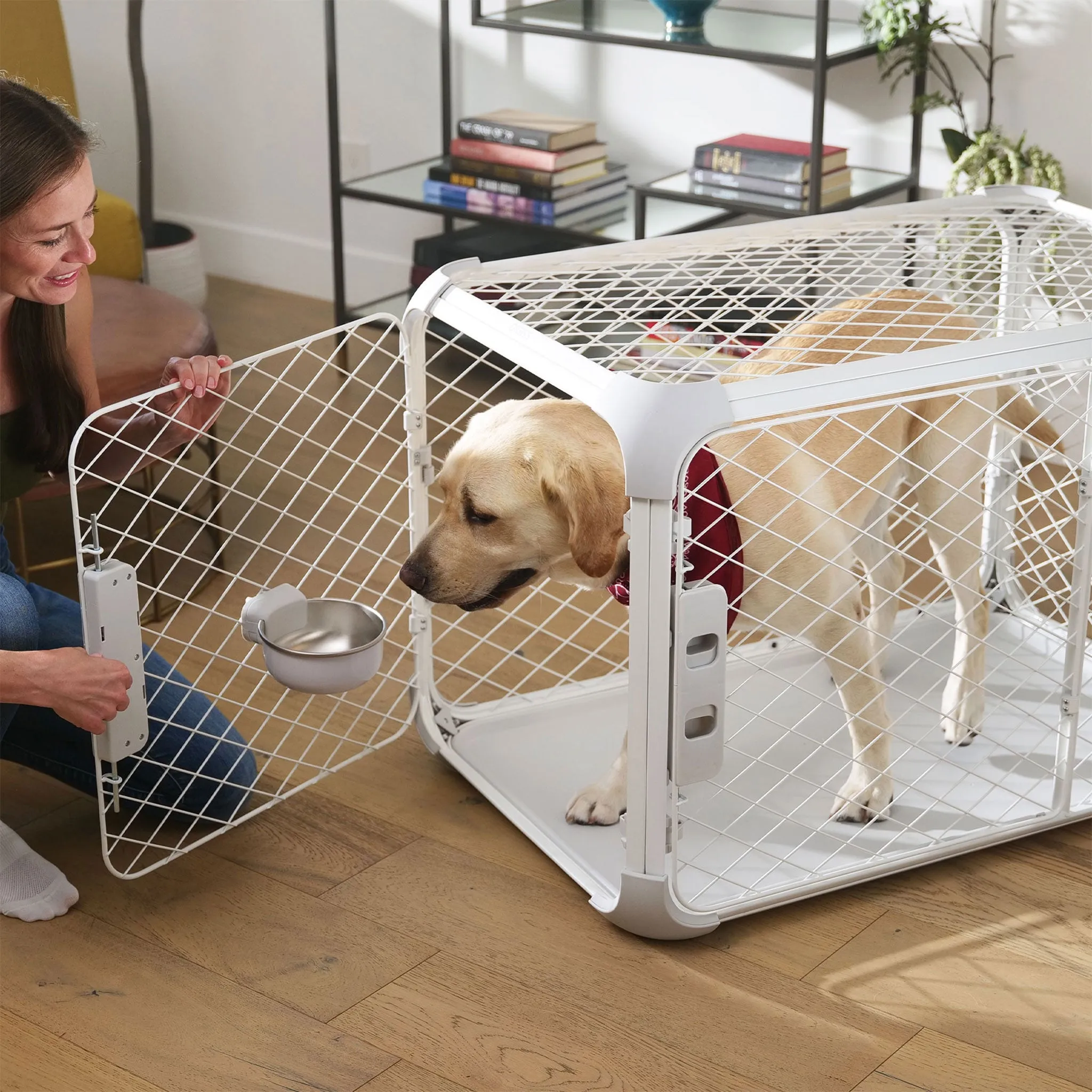 Diggs Universal Crate Bowl & Clip - Ash