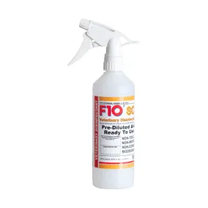 F10 Sc Veterinary Disinfectant   Spray 500ml Empty Bottle