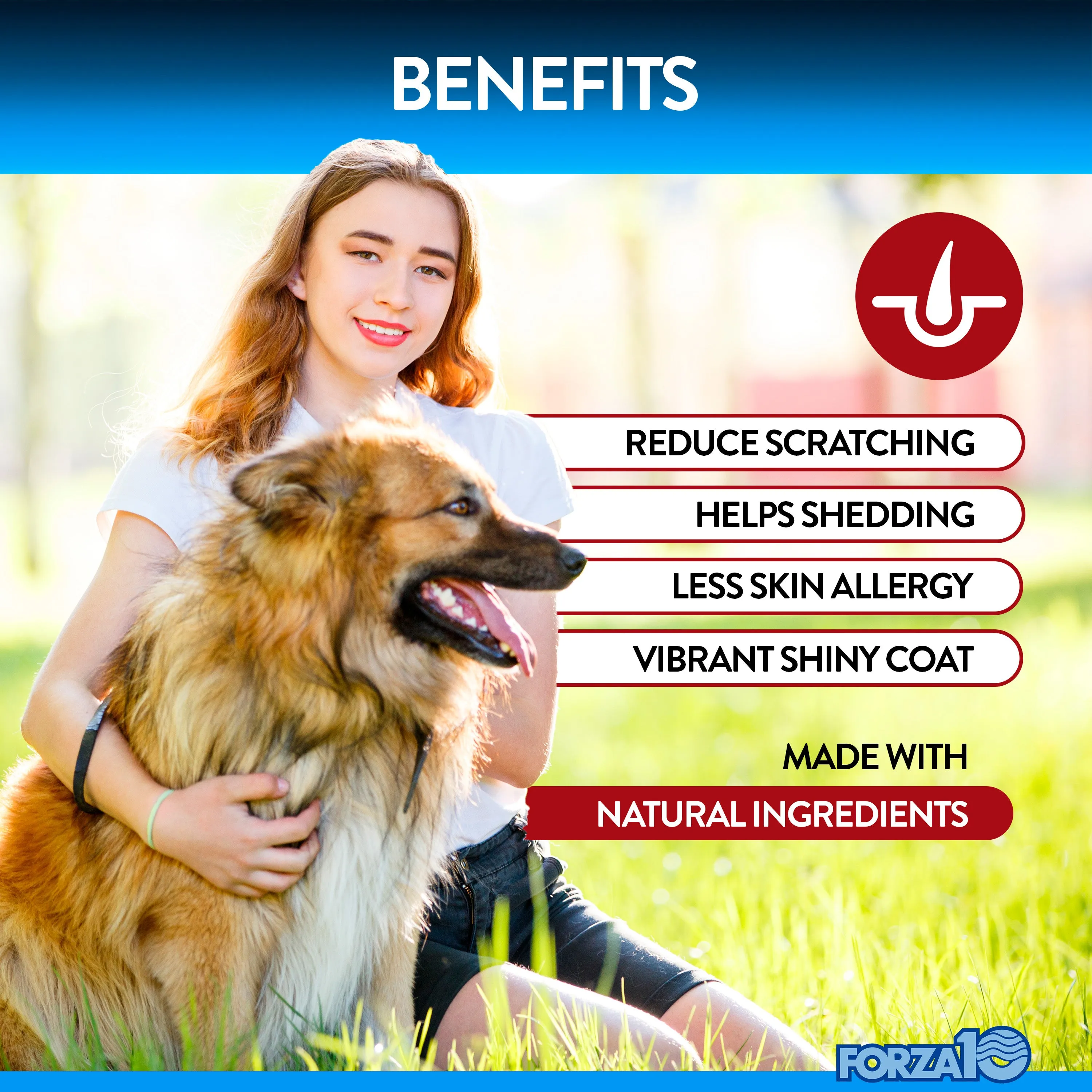 Forza10 Skin & Coat Supplement Soft Chews