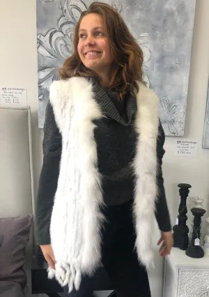 Fur Vest White