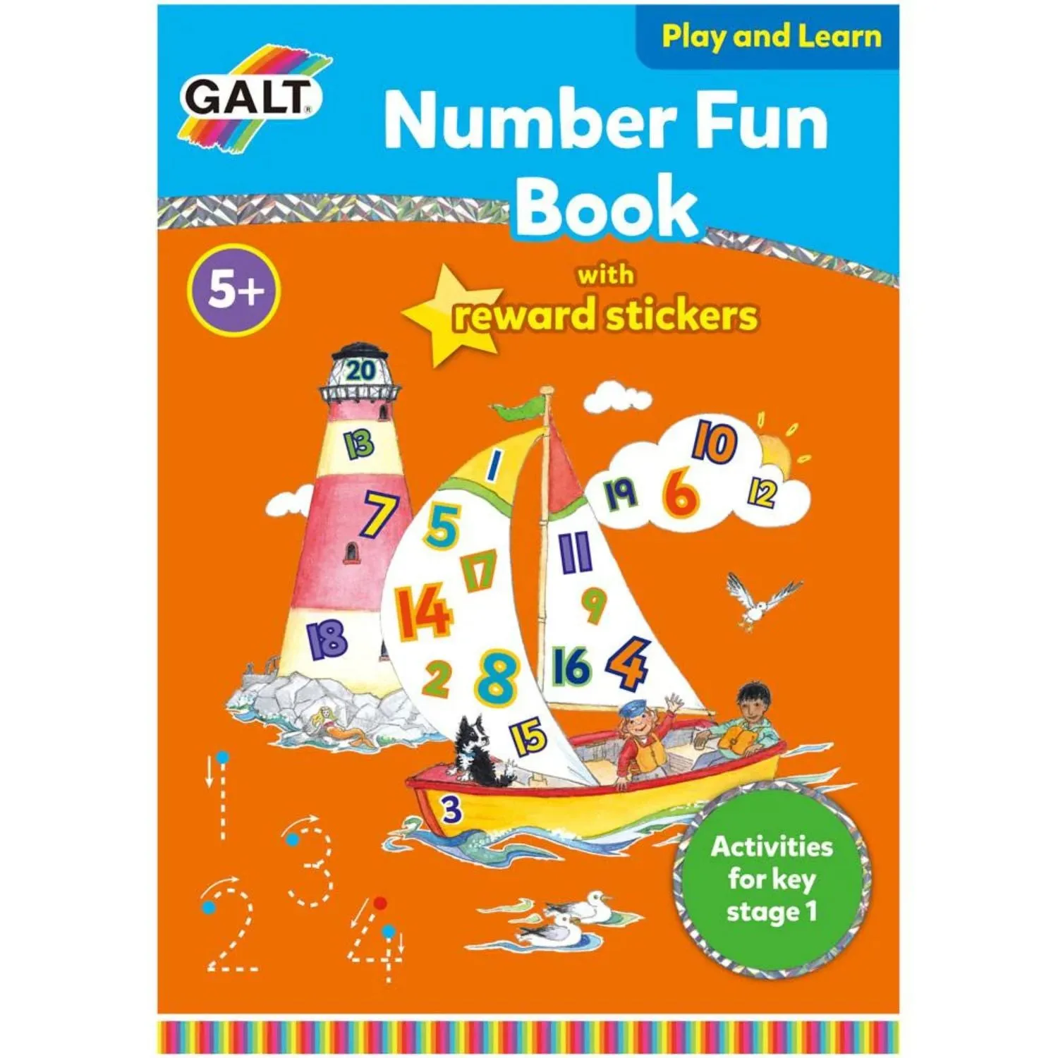 Galt Toys Number Fun Book