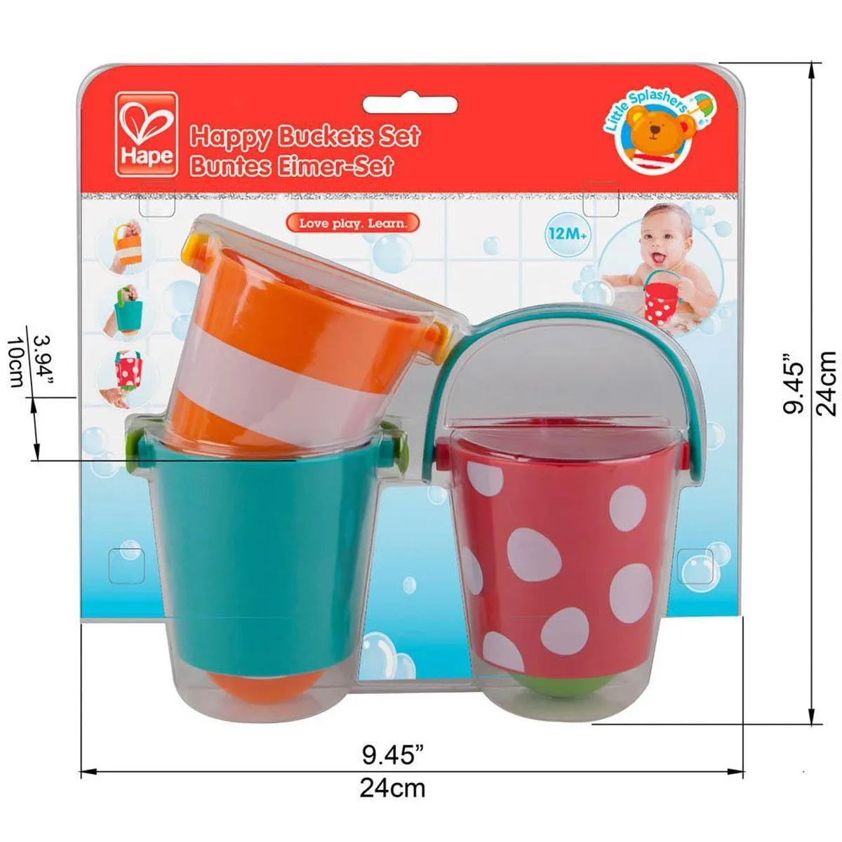 Hape happy buckets set