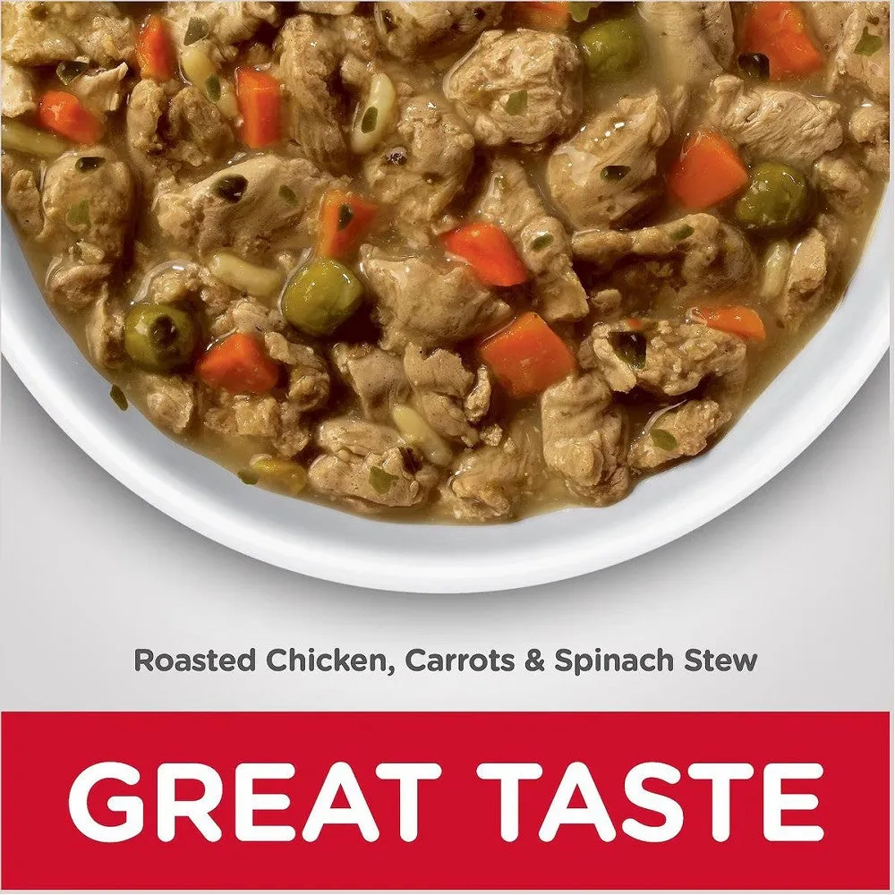 Healthy Cuisine Roasted Chicken Carrots and Spinach Stew Dog Wet Food