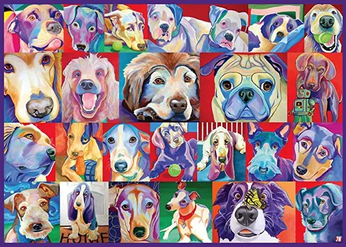 Hello Doggie 500 pc Large Format