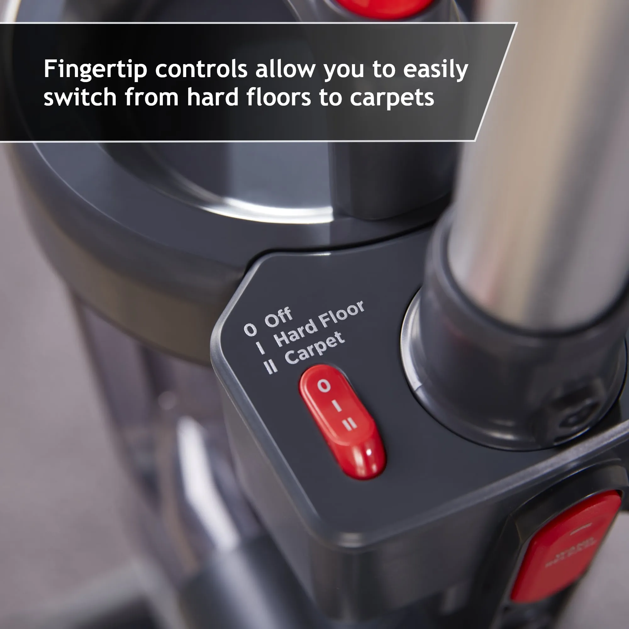 Hoover Upright Vacuum Cleaner with Anti Hair Wrap, Red - HL4