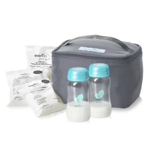 Insulated Breastmilk Cooler Bag & Accessory Kit