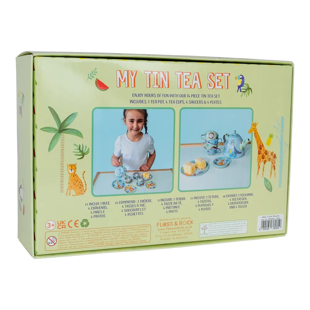 Jungle 14 Piece Tea Set