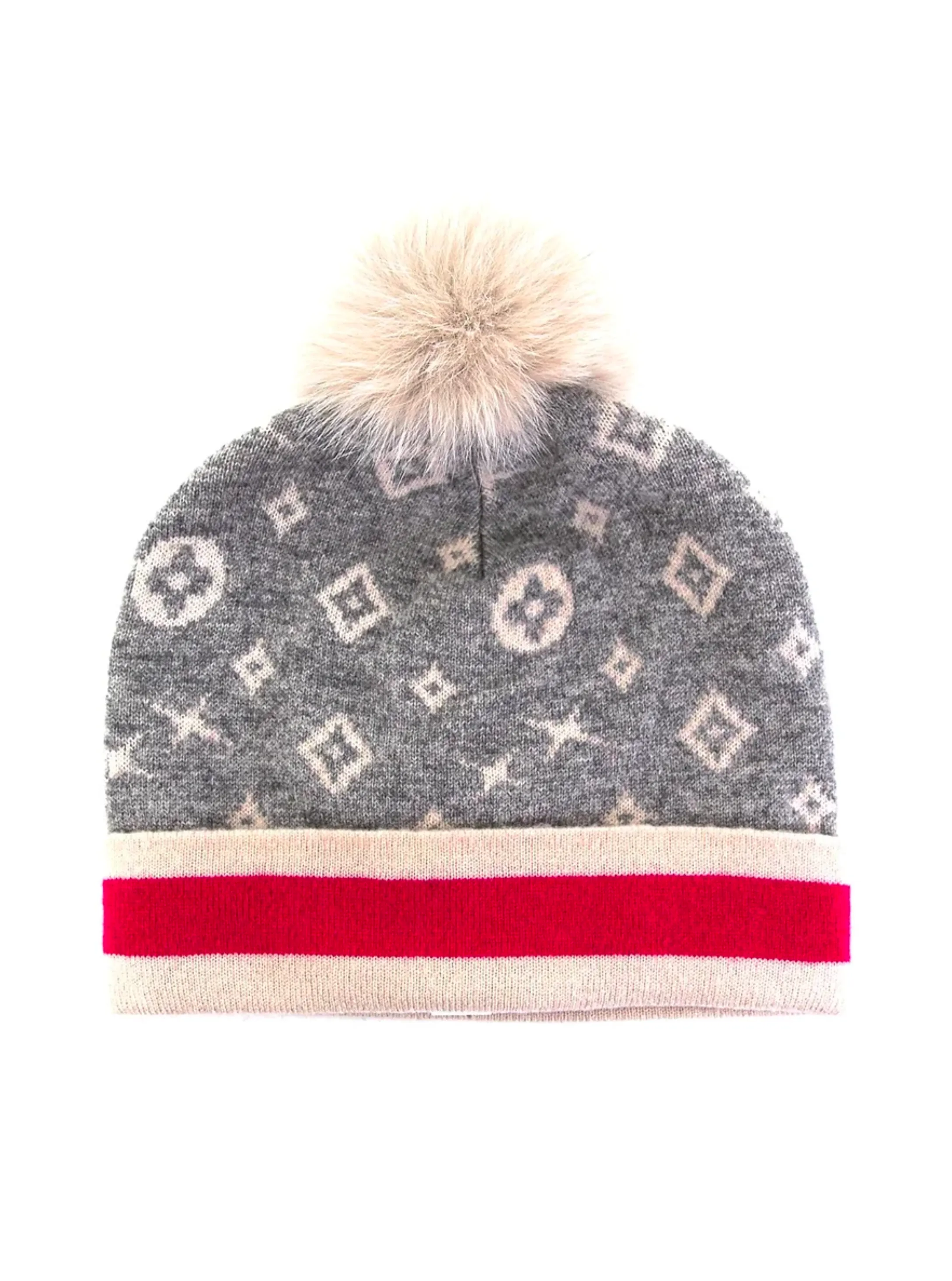 Knit Hat [Grey-HTIM90]