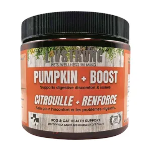 LIVSTRONG - Pumpkin   Boost Health Support for Dogs and Cats