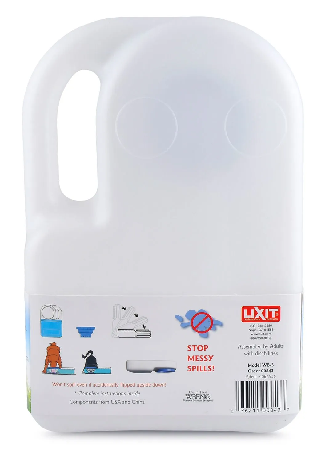 Lixit Waterboy Travel Water Bowl
