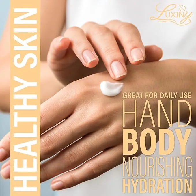 Luxiny Products Rosemary Lavender Essential Oil Silky Hand And Body Lotion 8 Oz