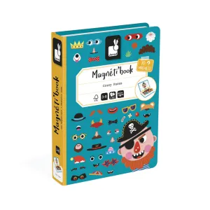 Magneti’book Boy's Crazy Faces