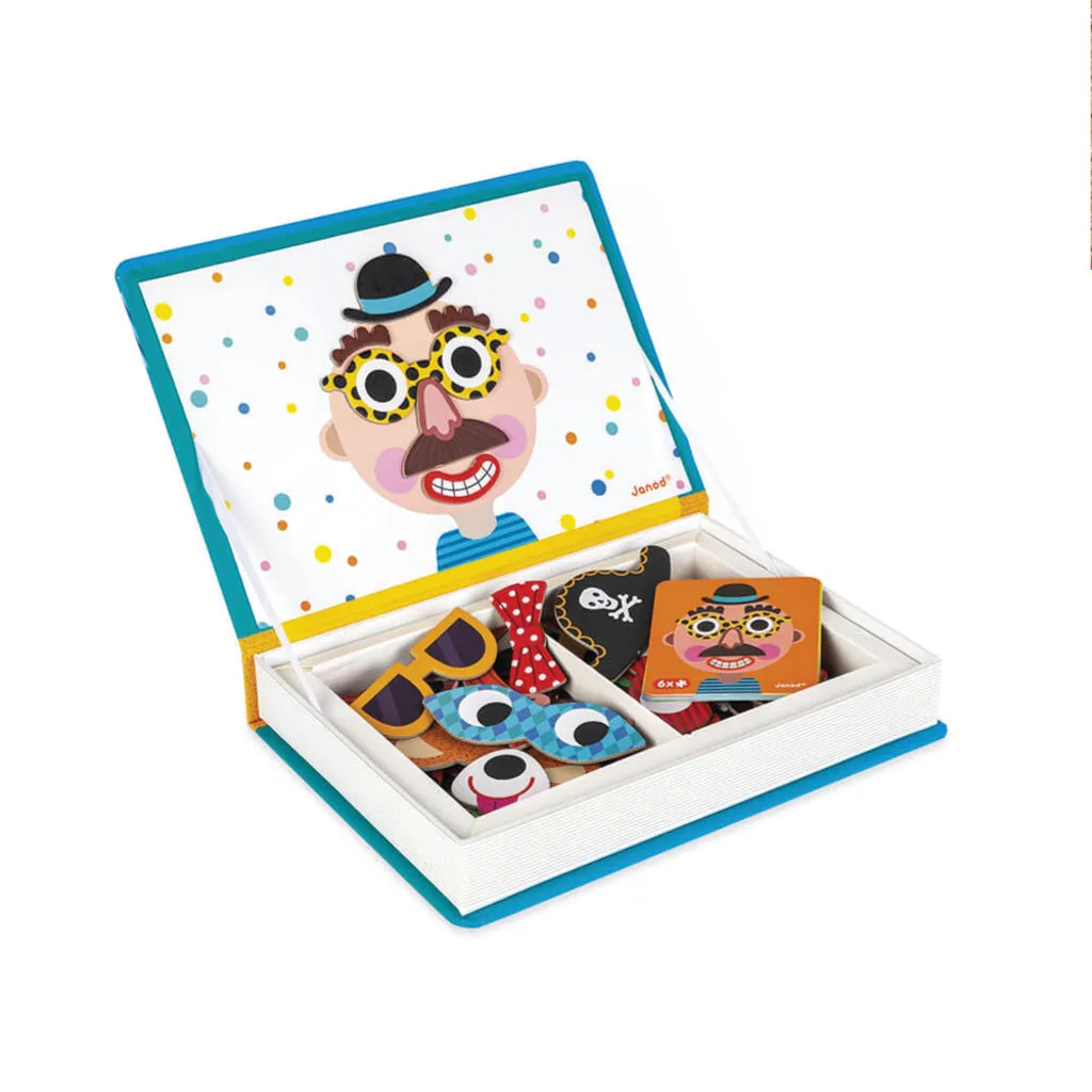 Magneti’book Boy's Crazy Faces