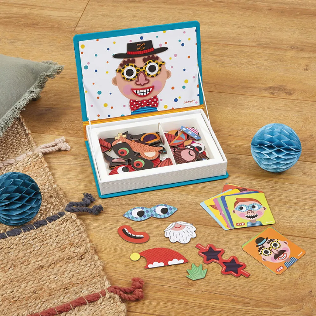 Magneti’book Boy's Crazy Faces