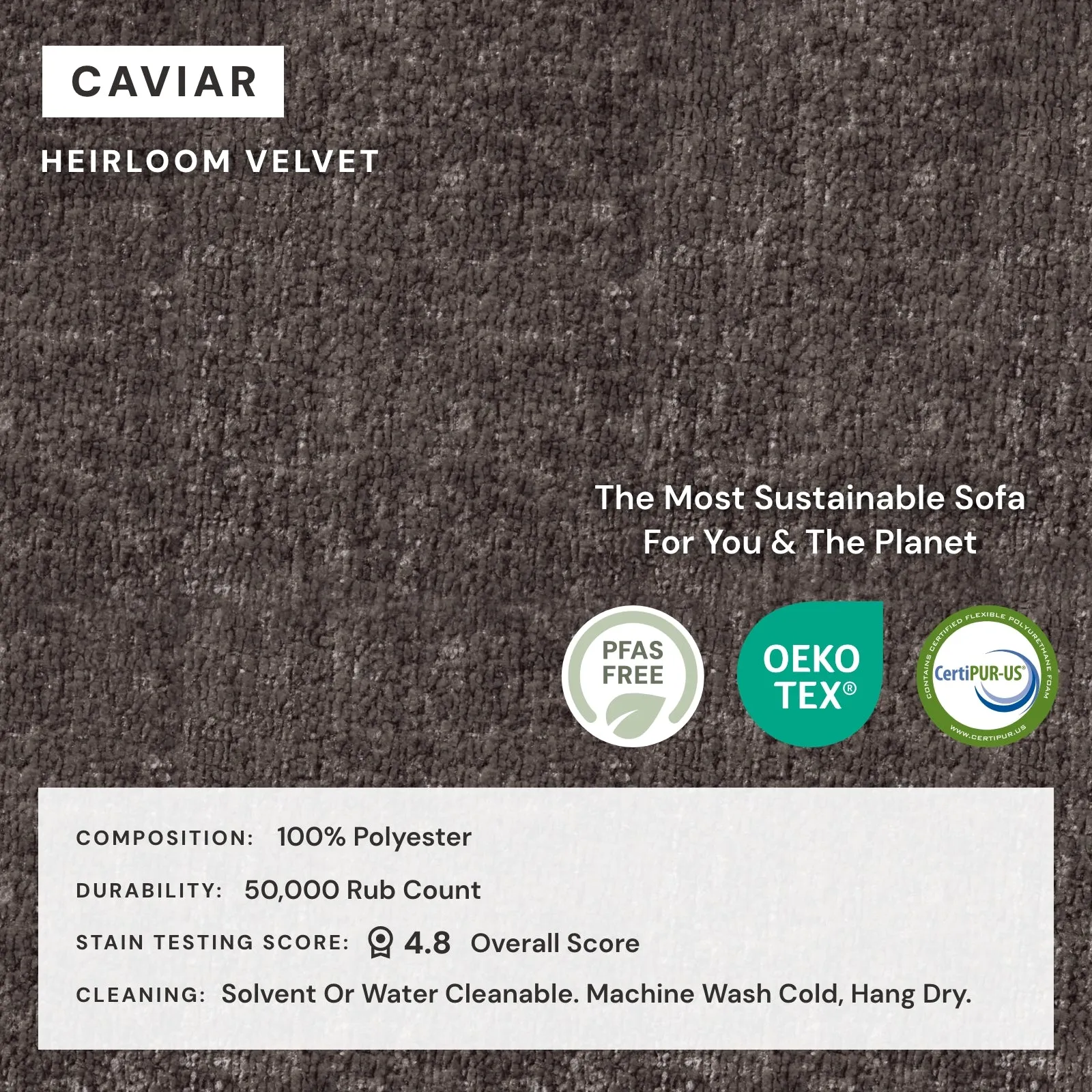 Modular Washable 7-Seater U-Sectional   Ottoman in Caviar | Memorix  Seat | Cloud Pillow