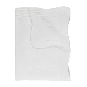 Monogram Quilt - White
