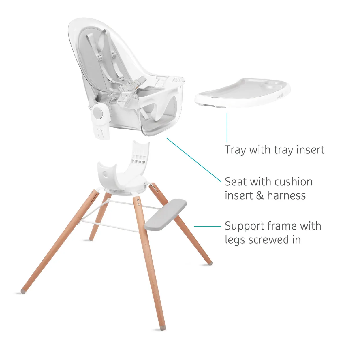 Munchkin 360 Cloud High Chair