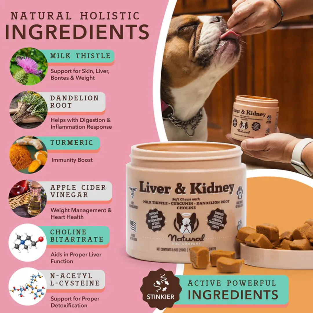 Natural Dog Company Liver & Kidney
