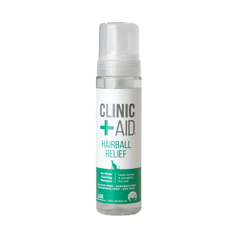 Naturel Promise Cat Clinic   Aid Hairball Relief Foaming Shampoo 7.4oz