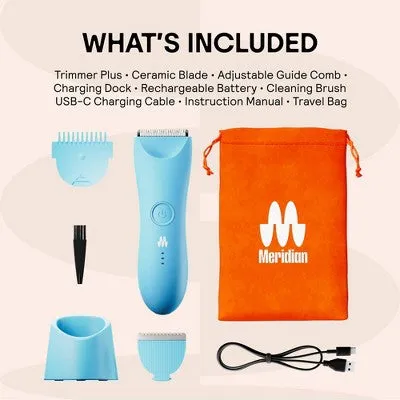 Meridian Plus Trimmer with Bonus Pouch: Optimal Grooming Solution